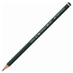 Faber Castell 9000 B 8Β Πράσινο Σκούρο