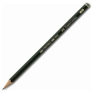 Faber Castell 9000 HΒ-F-H-2H-3H-4H Πράσινο Σκούρο