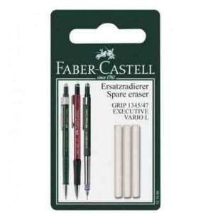 Σετ 3 αντ/κές γόμες Faber Castell για μηχανικό μολύβι