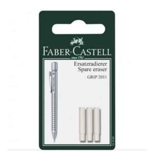 Σετ 3 αντ/κές γόμες Faber Castell για μηχανικό μολύβι