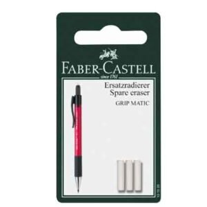 Σετ 3 αντ/κές γόμες Faber Castell για μηχανικό μολύβι