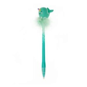 Legami Writing Is Magic Pen With Narwhal Light