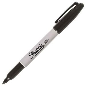 Sharpie Fine Point Ανεξίτηλος 1mm Black