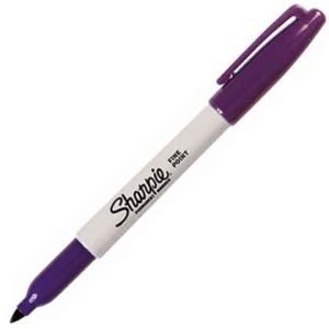 Sharpie Fine Point Ανεξίτηλος 1mm Purple