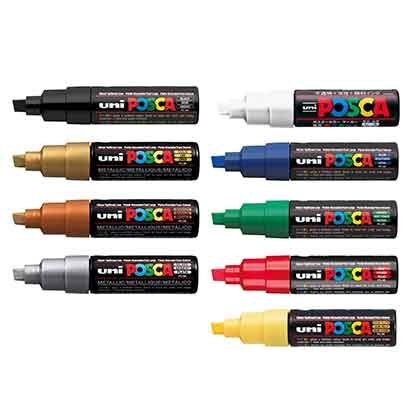 Uni Posca Μαρκαδόρος Ζωγραφικής PC-17K (Διάφορα Χρώματα)