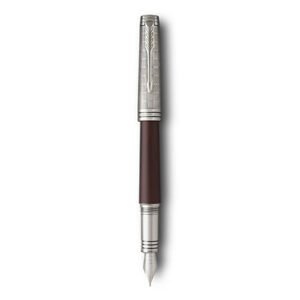 Parker Premier Cust Crimson Red RT Fountain Pen