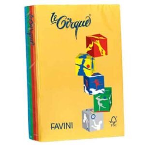 Favini Χρωματιστό Χαρτί Ασορτί Έντονα Χρώματα Α4 80gr 500 Φύλλα