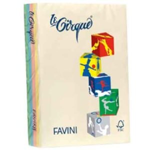 Favini Χαρτί Χρωματιστό Ασορτί Απαλά Χρώματα Α4 80gr 500 Φύλλα