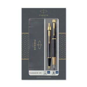 Σετ Δώρου Parker IM Duo LQ Black GT Fountain Pen & Ballpoint