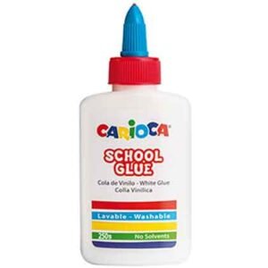 Carioca Υγρή Κόλλα School Glue Μεγάλου Μεγέθους 250gr Χωρίς Διαλύτες