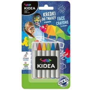 Kidea Xρώματα Προσώπου 6τμχ