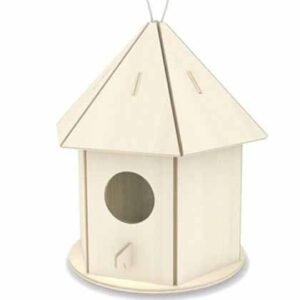 Παιχνίδι Κατασκευών Ξύλινo Birdhouse