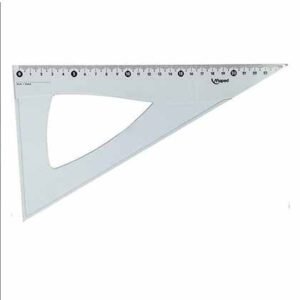 Maped Γεωμετρικό Τρίγωνο Πλαστικό Διάφανο 25cm Cristal