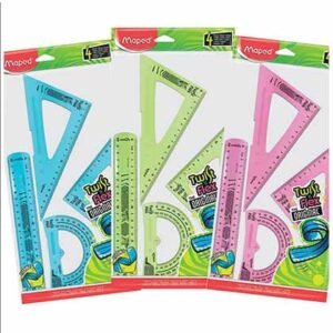 Maped Σετ 4 Γεωμετρικά Όργανα Πλαστικά 20cm Twist ‘n Flex