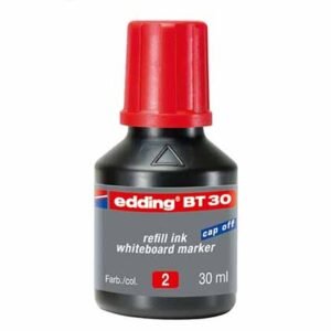 Edding BT30 Ανταλλακτικό Μελάνι για Μαρκαδόρο 30ml σε Κόκκινο χρώμα