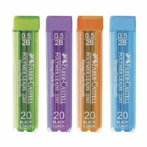Faber-Castell 20 Μύτες Μολυβιού Polymer Πάχους 0.5mm Τύπου HB 2B