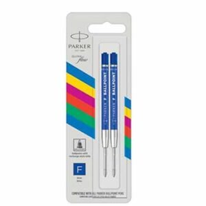 Parker Ανταλλακτικό Μελάνι για Στυλό Ballpoint Fine σε Μπλε χρώμα