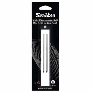 Scrikss Mini Ανταλλακτικό Μελάνι για Στυλό Medium σε Κόκκινο χρώμα