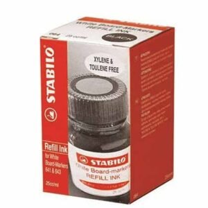 Stabilo Ανταλλακτικό Μελάνι για Μαρκαδόρο 25ml σε Μαύρο χρώμα