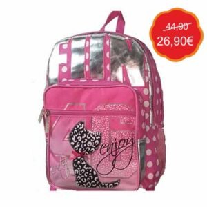 Lyc Sac Σχολική Τσάντα Πλάτης Cute Enjoy