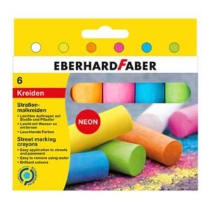 Eberhard Faber Χρωματιστές Κιμωλίες Σετ 6τμχ