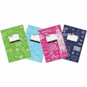 Salko Paper Τετράδιο Ριγέ 17x25 D-Color (Διάφορα Χρώματα & Σχέδια)