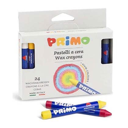 Primo Σετ Κηρομπογιές με 24 Χρώματα