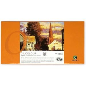 Marie΄s Χρώματα Λαδιού 12ml Σετ 12 Χρώματα