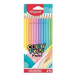 Maped Color'Peps Pastel Ξυλομπογιές Σετ 12 Χρώματα