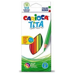 Carioca Tita Ξυλομπογιές Σετ 12 Χρώματα
