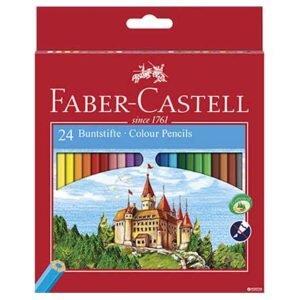 Faber-Castell Ξυλομπογιές Σετ 24 Χρώματα