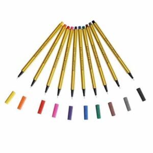 D.rect D400 Μαρκαδόροι Σχεδίου 0.4 mm Σετ 10τμχ