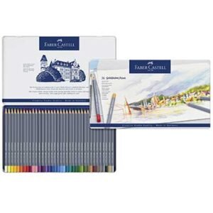 Faber-Castell Goldfaber Aqua Σετ Ξυλομπογιές Ακουαρέλας 36τμχ