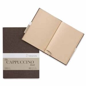 Hahnemühle Σκληρόδετο Μπλοκ Σχεδίου Cappuccino A4 120gr/m² 40 Φύλλα