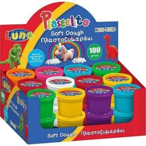 Luna Soft Dough Πλαστοζυμαράκι 3+ Ετών 100gr (Διάφορα Χρώματα)