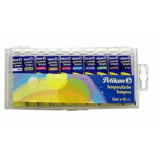 Pelikan Τέμπερες Ζωγραφικής 12ml Σετ 10 Χρώματα