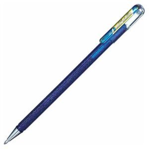 Pentel Στυλό Hybrid Dual Mπλε & Μεταλλικό Πράσινο 1.0mm