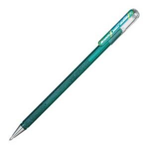 Pentel Στυλό Hybrid Dual Πράσινο & Μεταλλικό Μπλε 1.0mm