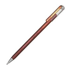 Pentel Στυλό Hybrid Dual Πορτοκαλί & Μεταλλικό Κίτρινο 1.0mm