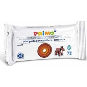 Primo Air Dry Πηλός Καφέ 500gr
