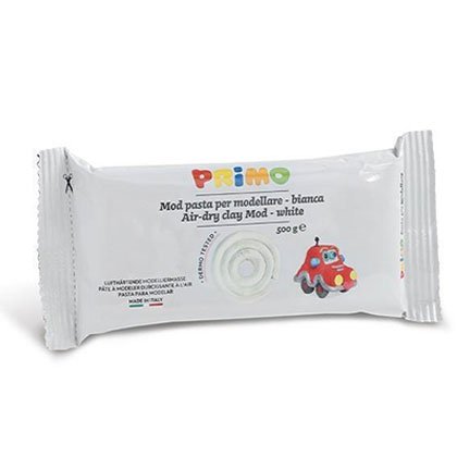 Primo Air Dry Πηλός Λευκός 500gr