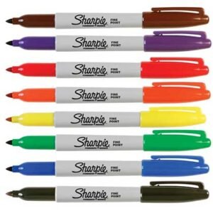 Sharpie Ανεξίτηλοι Μαρκαδόροι (Διάφορα Χρώματα)