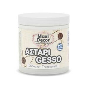 Maxi Decor Decoupage Αστάρι Primer Gesso Λευκό 250ml