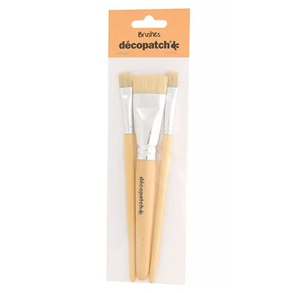 Decopatch Πινέλα με Φυσική Τρίχα Σετ 1, 3cm