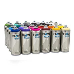 Flame Blue Σπρέι Ακρυλικό Βαφής 400ml (Διάφορα Χρώματα)