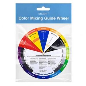 Sinoart Color Mixing Guide Βοηθητικός Χρωματικός Κύκλος
