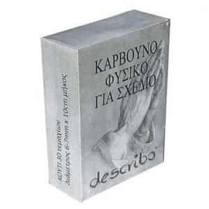 Describo Φυσικοί Ράβδοι Κάρβουνου για Σχέδιο Φ8-10mm x 14-15cm